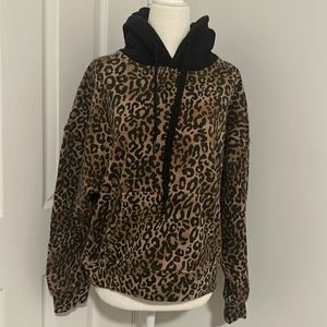 Vici leopard hoodie